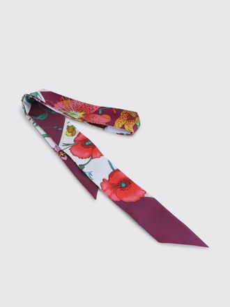 Gucci Bandeau Gucci in seta con motivo floreale