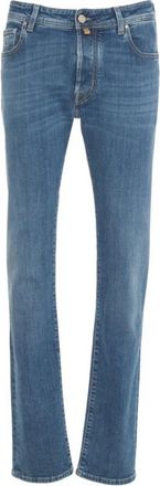 Jacob Cohen Slim Fit Blauwe Jeans Aw 25 - Heren - Slim Fit Jeans - Blauw - W33 - Jeans