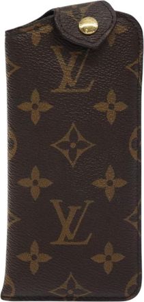 Louis Vuitton Etui À Lunettes Brown Canvas Wallet (Pre-Owned)