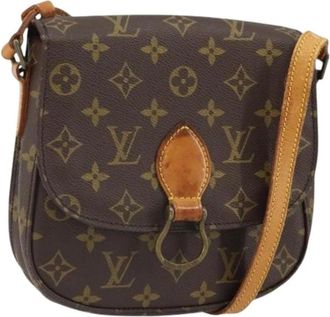 Louis Vuitton Pre-owned Cross Body Bags, female, Brown, Size: ONE SIZE Pre-owned Canvas Cross Body Bag