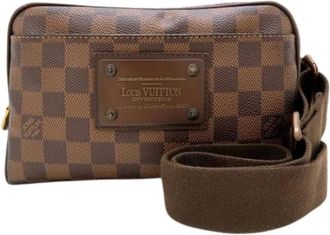 Louis Vuitton Pre-owned Cross Body Bags, male, Brown, Size: ONE SIZE Pre-owned Damier Sling Bag