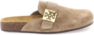 Tory Burch Mellow Mule - Dames - Slip ons - Bruin - 37 EU - Su&egrave;de - Schoenen