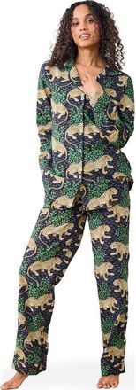 Printfresh Long PJ Set in Ink at Nordstrom, Size X-Small