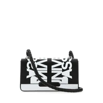 Burberry Two-Tone Leather Crossbody Bag A6590 Borse A Tracolla