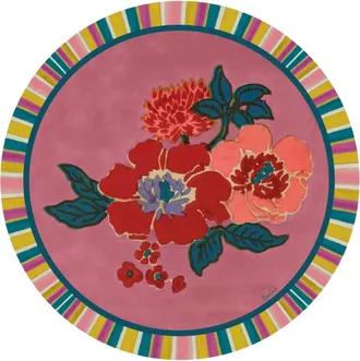 Lisa Corti Masonite Sughero Placemats In Dandelion Old Pink