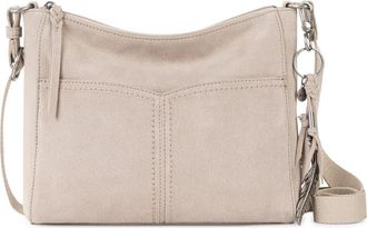 The Sak Alameda Leather Crossbody Bag in Sand Suede at Nordstrom Rack