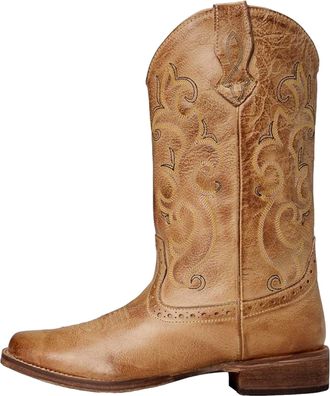 Roper Classic Cowgirl Tan 09-021-0910-0959TA Womens