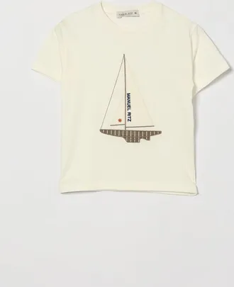 Manuel Ritz T-shirt in cotone stampata