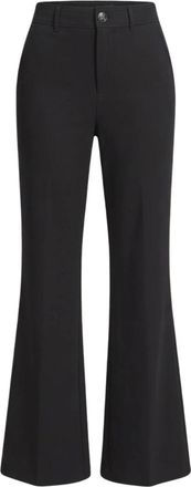 Guess Pantalones acampanados Chrissy con cadena y logo - Trousers - Mujer - Negro - XS