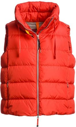 Parajumpers Womens Nolene Grenadine Red Gilet Jacket - Size Small