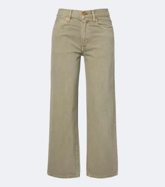 Slvrlake Denim Hunter cropped straight jeans