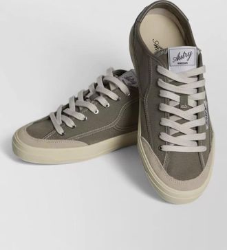 Autry windscape low top canvas leather sneakers