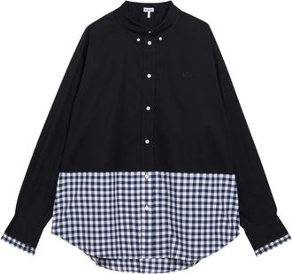 Loewe Shirt van Katoen - Heren - Casual Overhemden - Blauw - XL - Katoen - Overhemden
