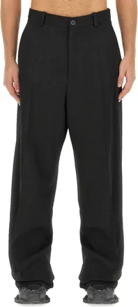 Balenciaga &uuml;bergro&szlig;e Hosen