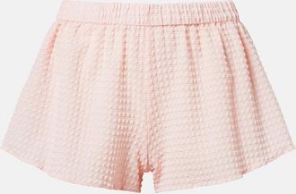 Hunza G Resort seersucker shorts