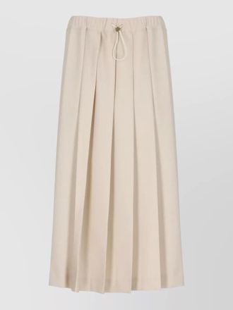Fabiana Filippi pleated midi skirt knee length style