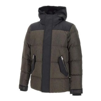 Mackage Jassen, Heren, Zwart, 4Xs, Leer, Riley-MHT Jacket