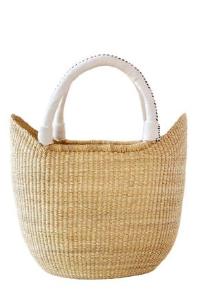 Indego Africa Natural Bolga Tote Cream at Nordstrom