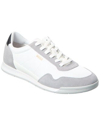 HUGO BOSS Titanium Suede Sneaker