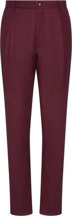 Etro Broeken - Heren - Nette broeken - Bruin - S - Wol - Broeken