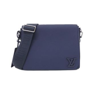 Louis Vuitton Blue Leather Shoulder Bag (Pre-Owned)