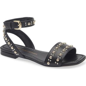 Stuart Weitzman Perry Sandal in Black at Nordstrom, Size 8.5