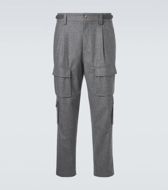 Brunello Cucinelli Virgin wool cargo pants