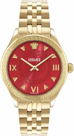 Versace Hellenyium Lady - Dames - Horloges - Rood - ONE Size - Accessoires