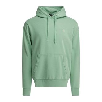 Polo Ralph Lauren Hoodies & sweatvesten, Heren, Groen, M, Katoen, Loopback Fleece Hoodie
