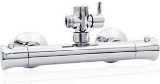 OEM V&aacute;lvula Mezcladora Termost&aacute;tica, De Cobre, Con Tope De Seguridad De 38 &deg;c, Para Ducha, Ba&ntilde;era, Ba&ntilde;o