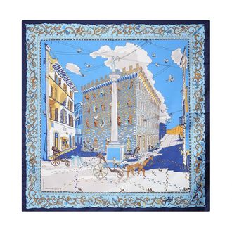 Ferragamo Silky Scarves, female, Multicolor, Size: ONE SIZE Silky Scarves