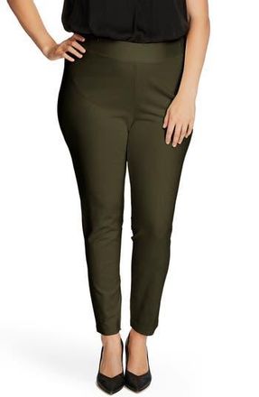 Vince Camuto High Waist Ponte Knit Leggings in Pine Forest at Nordstrom Rack, Size 1X