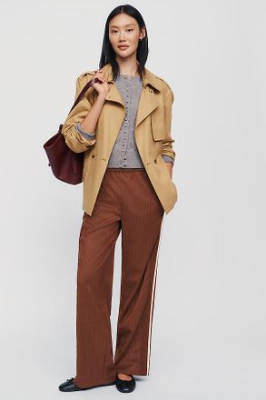 R&eacute;sum&eacute; Ollivan Mid-Rise Wide-Leg Track Pants