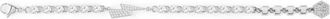 Philipp Plein Bracciale Thunder Lady in acciaio inossidabile - Argento