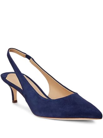 Lauren Ralph Lauren Pumps in pelle scamosciata - Blu