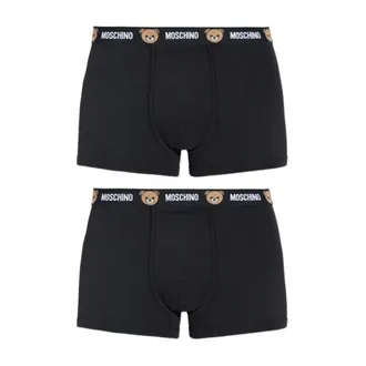 Moschino Bottoms, male, Black, Size: XS Teddy Elastic Band Briefs