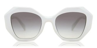 Prada PR 16WS Symbole 142130 Womens Sunglasses White Size 53