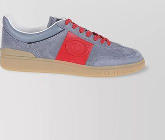 Valentino Garavani upvillage suede rubber panel sneaker