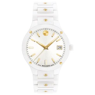 Movado Womens SE White Dial Watch