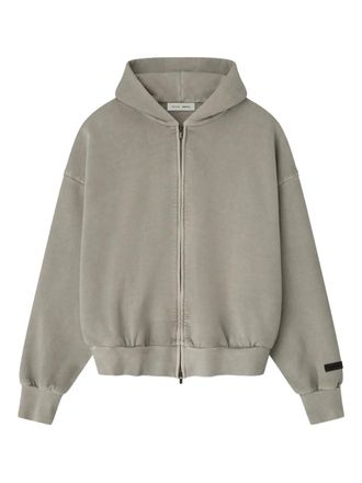 Fear of God Klassieke hoodie met geborduurd logo - Grijs