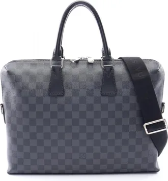 Louis Vuitton Damier Graphite Black Coated Canvas Briefcase (Pre-Owned)