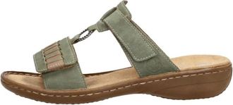 Rieker Open Teen - Dames - Sleehakken - Groen - 41 EU - Schoenen
