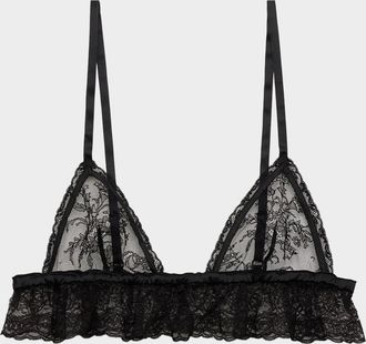 Dolce & Gabbana Scalloped Lace Soft Cup Bra