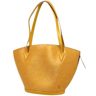 Louis Vuitton Pre-owned Shoulder Bags, female, Yellow, Size: ONE SIZE Pre-owned Vintage Epi Leather Shoulder Tote