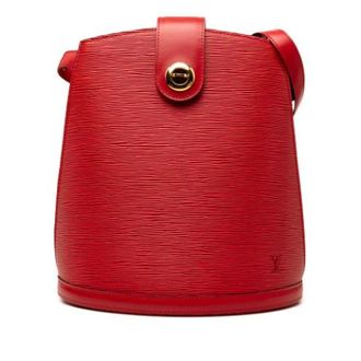 Louis Vuitton Tweedehands leren Louis Vuitton tassen - Dames - Pre-owned - Rood - Maat: ONE Size Leer