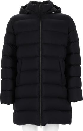 Herno Padded Horizontal Quilted Polyamide Down Jacket