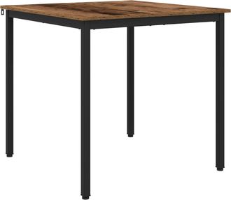 vidaXL Mesas De Comedor 80 X 80 X 75 Cm Madera De Ingenier&iacute;a Vidaxl