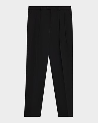 Dolce & Gabbana Men & apos;s Wool Tailored Double-Pleated Formal Pants