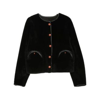 Blaz&eacute; Milano Gliss Bolero - female - Blaz&eacute; Milano - Faux Fur & Shearling Jackets - Black - ONE SIZE - Jackets