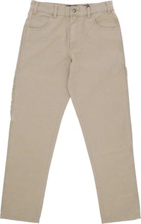 Dickies Dc Carpenter Pant - Heren - Slim Fit Broeken - Beige - W34 - Katoen - Broeken